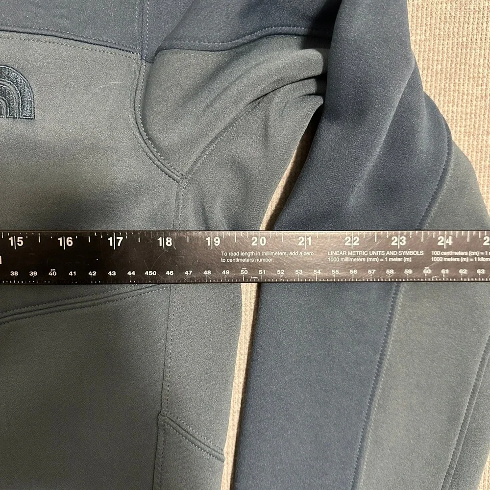 The North Face Apex Bionic 2 Full Zip Jacket Mens Small Blue Two-Tone Colorblock